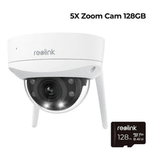 Load image into Gallery viewer, Reolink 4K WiFi Security Camera IK10 Vandal-Proof 2.4G/5Ghz Wi-Fi 6 Surveillance Cameras 8MP Outdoor Wireless IP Camera
