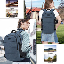 Load image into Gallery viewer, Fashionable Multi Pocket Neutral Backpack, Waterproof, Anti-theft, 14 Inch
