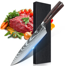 Load image into Gallery viewer, 1-10PCS Chef knife Japanese Kitchen Knives Set
