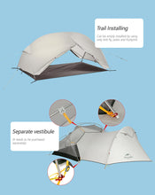 Load image into Gallery viewer, Naturehike Camping Tent 2 Person Mongar Ultralight
