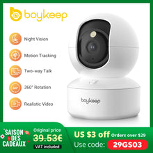 Load image into Gallery viewer, BoyKeep 3MP 5G/2.4GHz WiFi Indoor Home Security
