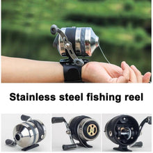 Load image into Gallery viewer, Fishing Line Reel Exquisite Anti-Scratch Stainless Steel Ball Bearing Max Drag Fishing Coil Spincast for Water Area
