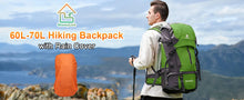 Load image into Gallery viewer, ShowyLive 70L Backpack - Waterproof Hiking Backpack
