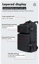 Load image into Gallery viewer, 45L/25L Tactical Backpack Men&#39;s Travel Large Capacity
