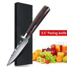 Load image into Gallery viewer, 1-10PCS Chef knife Japanese Kitchen Knives Set
