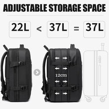 Load image into Gallery viewer, BANGE Travel Backpack Men Business Backpack School Expandable USB Bag
