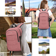 Load image into Gallery viewer, Fashionable Multi Pocket Neutral Backpack, Waterproof, Anti-theft, 14 Inch
