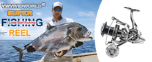 Load image into Gallery viewer, MBLN Brand,8000-12000 series,Saltwater Spinning Fishing Reel,
