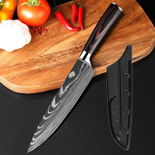 Load image into Gallery viewer, Professional Chef Kitchen Knives Stainless Steel 7CR17 Meat Cleaver  Extremely sharp Fruit Vegetable Utility Chef Kitchen Tool
