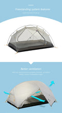 Load image into Gallery viewer, Naturehike Camping Tent 2 Person Mongar Ultralight
