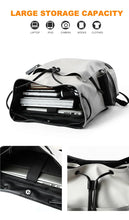 Load image into Gallery viewer, Leather Men Backpack, Vintage 15.6 inch Laptop Daypack
