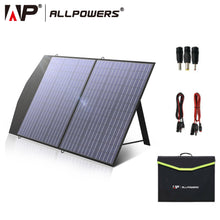 Load image into Gallery viewer, ALLPOWERS Foldable Solar Panel 400W / 200W / 140W / 100W / 60W Solar Charger with MC-4 Output for Power Station Solar Generator
