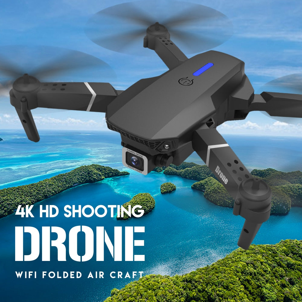 Quadcopter E88 Drone 1080P Camera