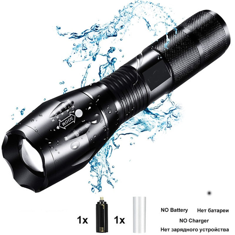 ZK20 8000LM Powerful Waterproof LED Flashlight