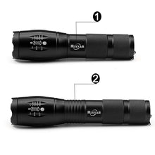 Load image into Gallery viewer, ZK20 8000LM Powerful Waterproof LED Flashlight Portable LED Camping Lamp Torch Lights Lanternas Self Defense Tactical Flashlight
