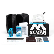 Load image into Gallery viewer, XCMAN Ski Snowboard Complete Waxing And Tuning Kit Storge Bag For Travling and Storge Tools Pouch With Zipper With Waxing Iron
