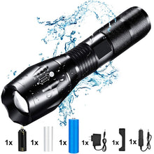 Load image into Gallery viewer, ZK20 8000LM Powerful Waterproof LED Flashlight
