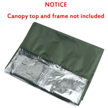 Load image into Gallery viewer, ZK30 Dropshipping Outdoor Tent Oxford Cloth Wall Rainproof Waterproof Tent Gazebo Garden Shade Shelter Without Canopy Top Frame
