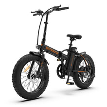 Load image into Gallery viewer, AOSTIRMOTOR A20 Folding Ebike 500W Electric Mountain Bike 20Inch 4.0 Fat Bike For Adult 36V 13Ah Removable Battery Beach Bicycle

