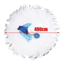 Load image into Gallery viewer, Fishing Casting Net 2.4/3/3.6/4.8M American Cast with Sinker Small Mesh Trap for Fish Network Throw Gill Net with Shrimp Pot
