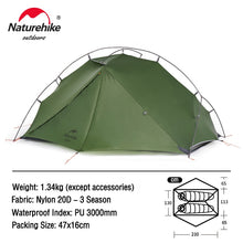 Load image into Gallery viewer, Naturehike Ultralight Camping Tents
