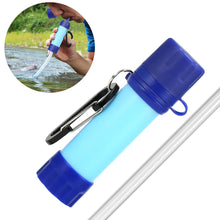 Load image into Gallery viewer, Outdoor Survival Water Purifier Water Filter Straw

