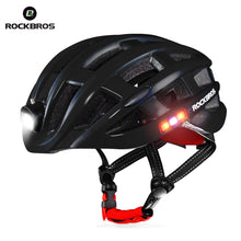 Load image into Gallery viewer, ROCKBROS Bicycle Light Helmet
