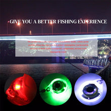 Load image into Gallery viewer, 10-100pcs Mini Underwater Fish Attraction Lamp Lure Green/Red/Blue/White/Colorful LED Flashing Fishing Lure Light Squid Bait
