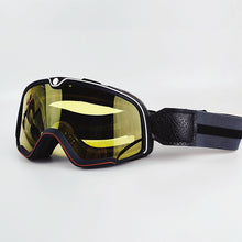 Load image into Gallery viewer, Retro Motorcycle Goggles Ski Glasses

